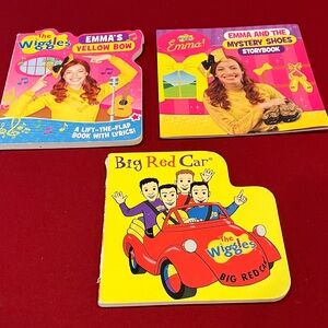 Kids “The Wiggles”  Storybook Set - Yellow and Red